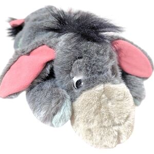 Disney Store Large Eeyore Plush Removable Tail 14.5'' Preowned Stuffed Toy